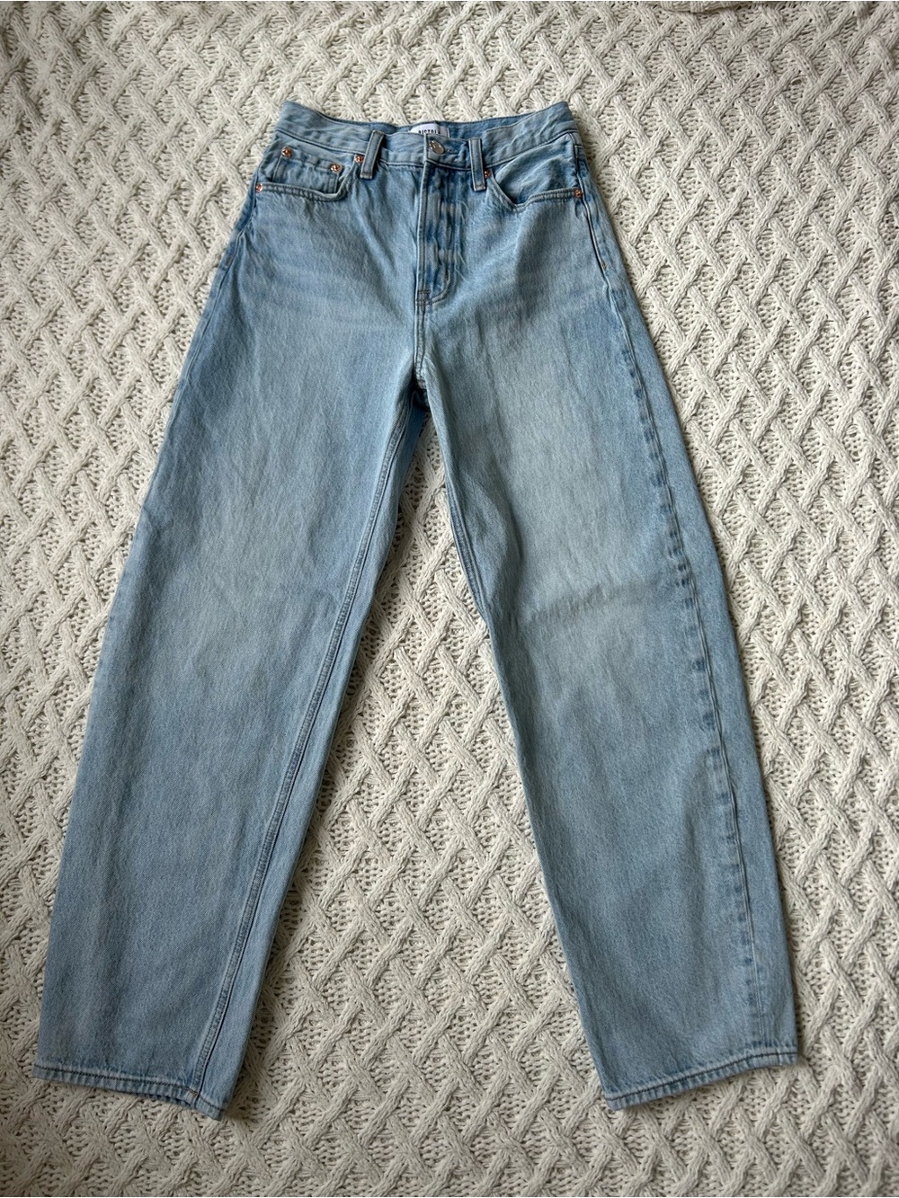Pistola - Wes High Rise Barrel Jean